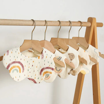 Newborn Baby Bibs & Burp Cloths Set