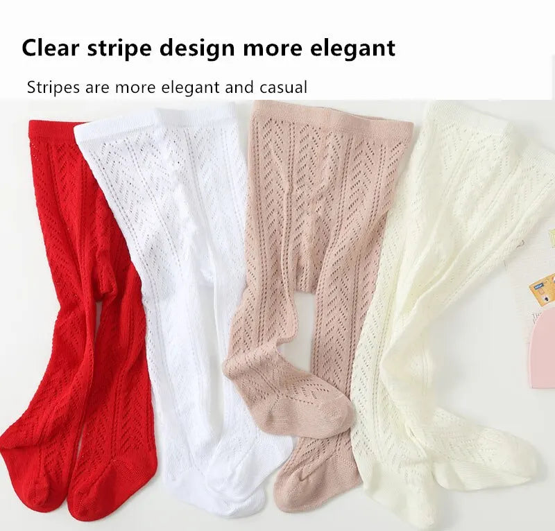 Summer Baby Girls Mesh Tights