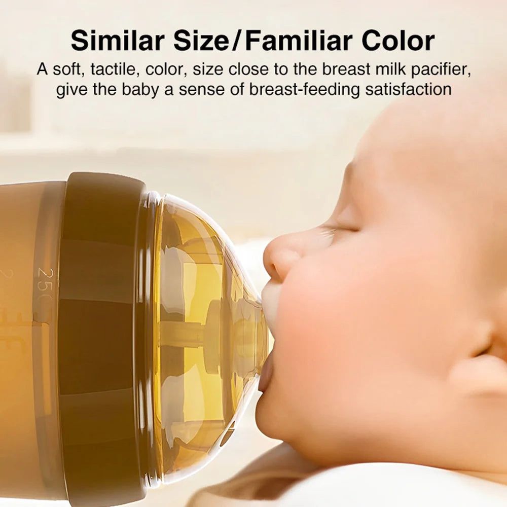 Portable Silicone Baby Bottle 250ml