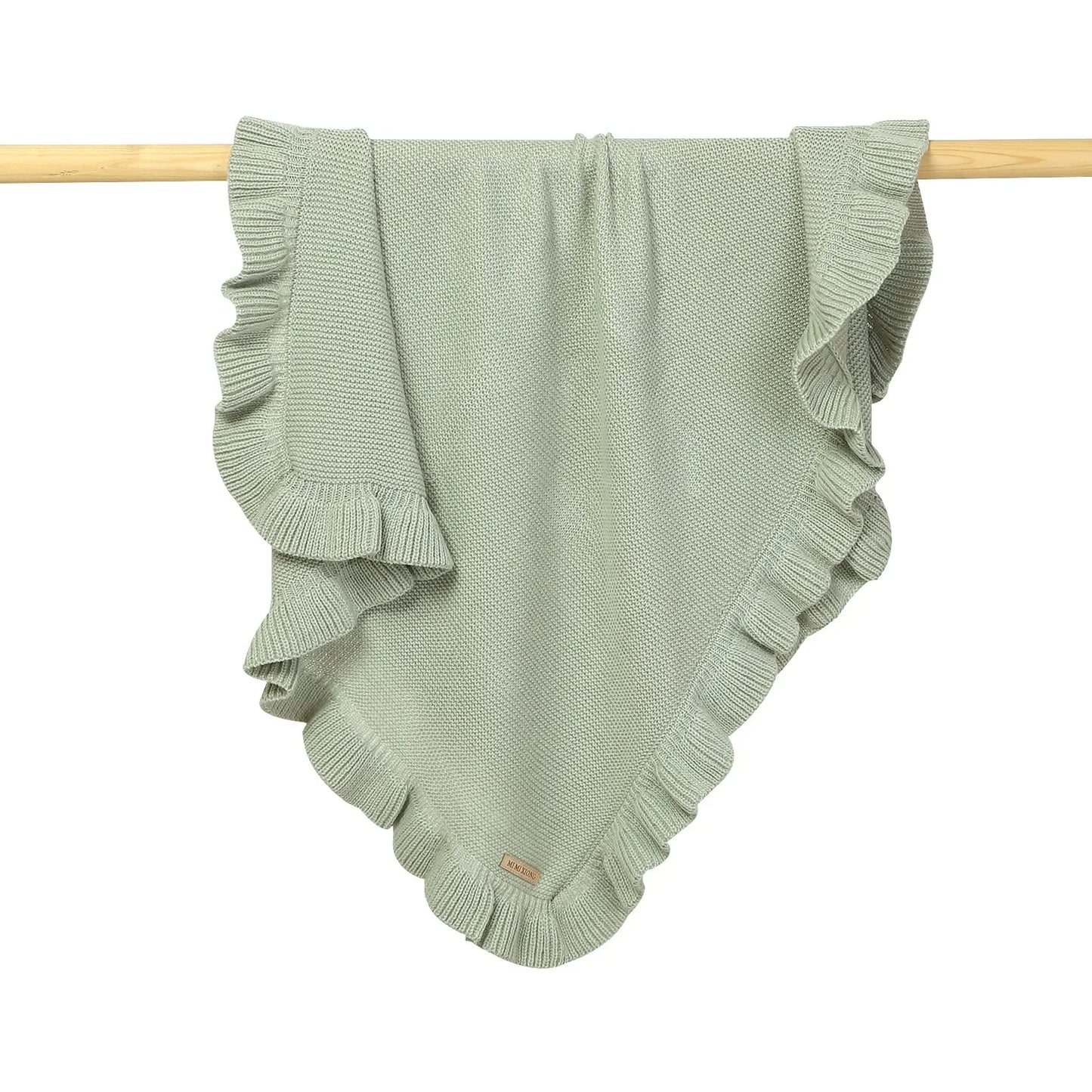 Newborn Knit Blanket Organic Milk Frill Blankets Crochet Wool Blanket Baby Bath Towel Cobertor Bebe Muslin Swaddle