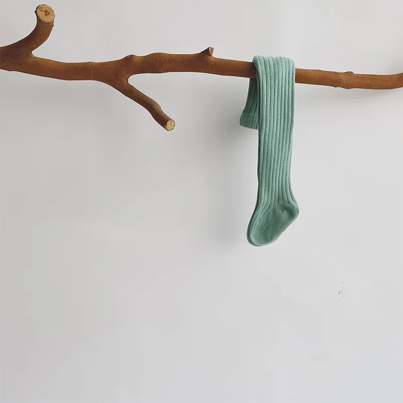 Children Tights Baby Girl Pantyhose Cotton Knitted Infant Girl Newborn Kids Stocking Toddler Pantyhose Casual Pants
