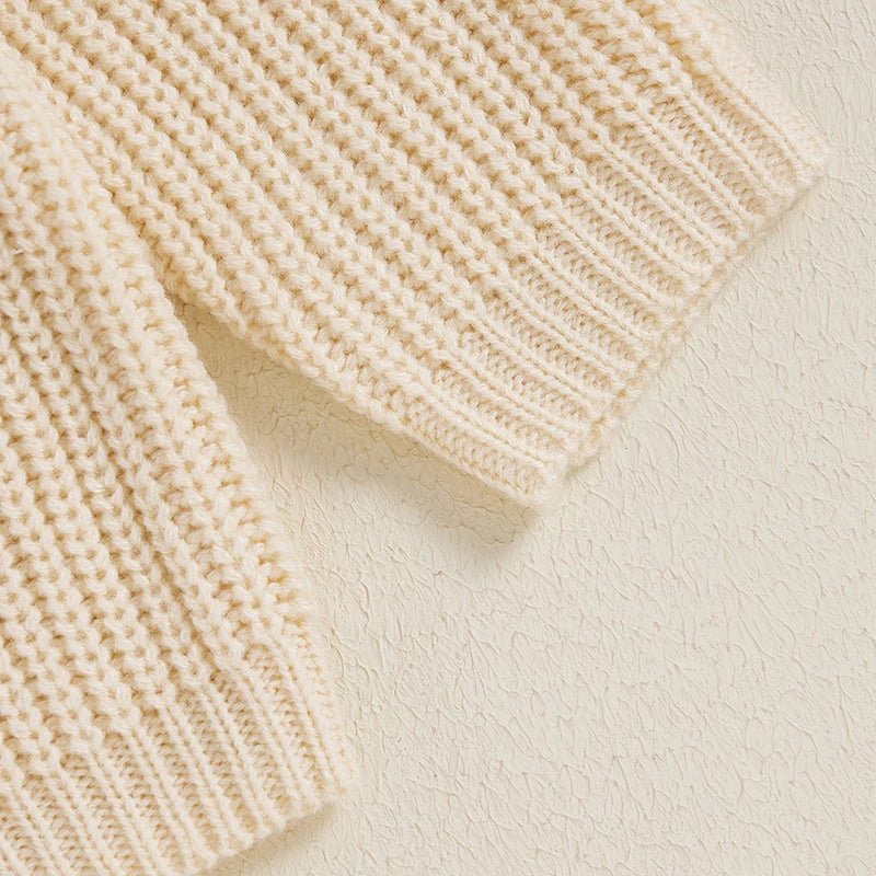 Bowknot Embroidery Pullover