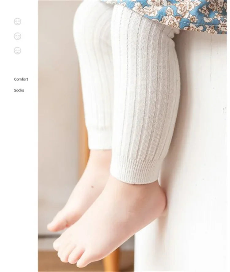 Soft Cotton Knitted Leggings for Kids
