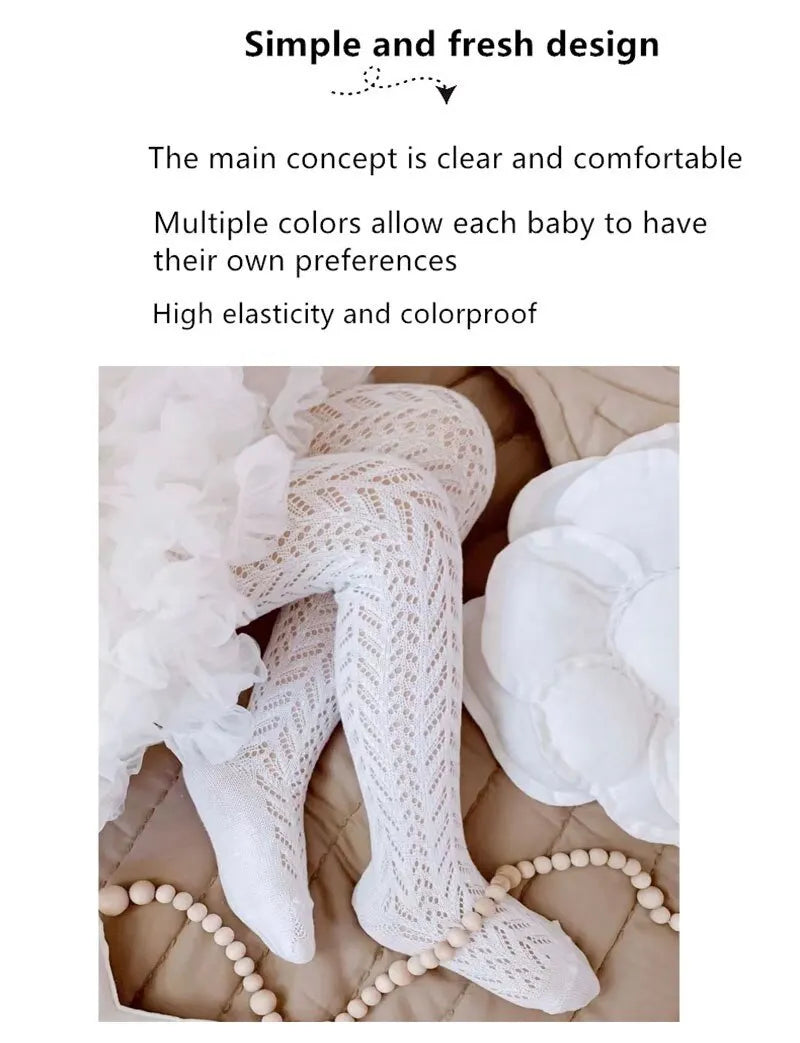 Summer Baby Girls Mesh Tights