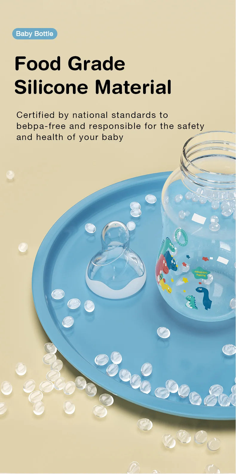 Dr.Isla 240ml Baby Bottle with Handle