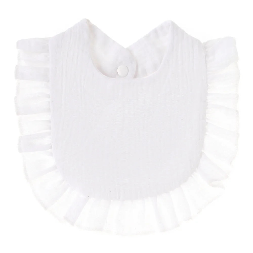 Cotton Muslin Baby Bibs & Burp Cloths