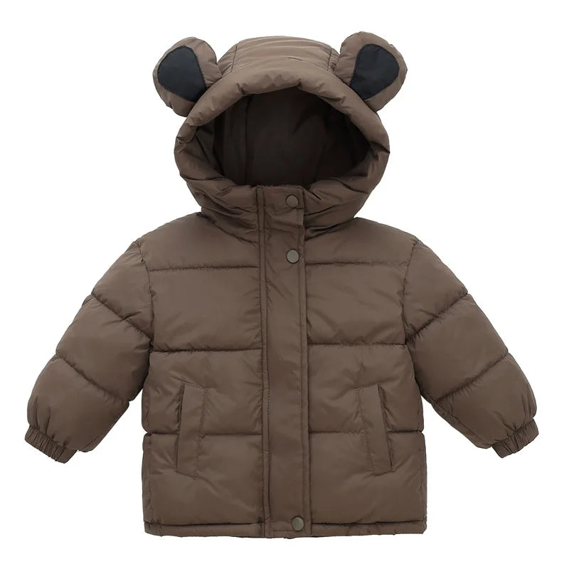 Padded Hooded Kids Jacket