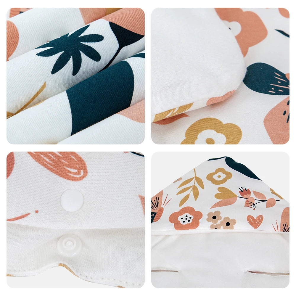 0-3 Months Newborn Baby Blanket In Infant Car Seat Soft Cotton Swaddle Wrap With Windproof Hooded Warm For Outside Travel