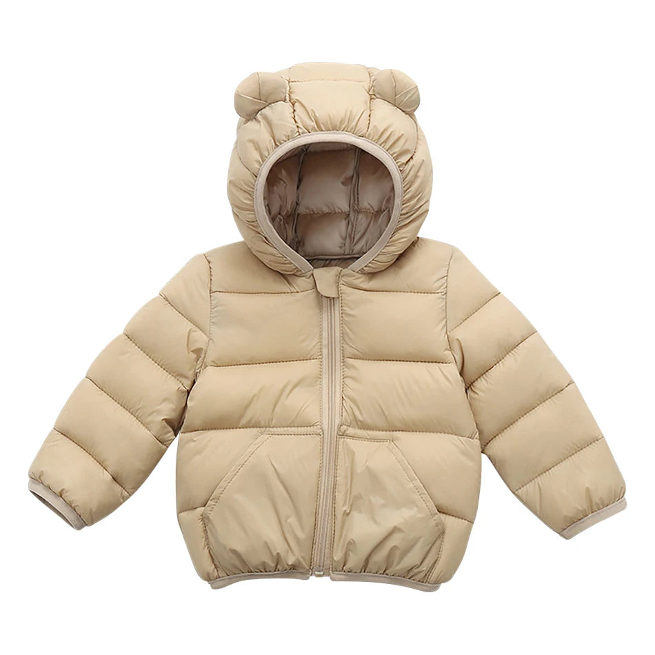 Hooded Down Kids Parka
