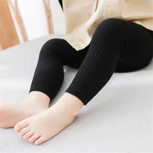 Soft Cotton Knitted Leggings for Kids