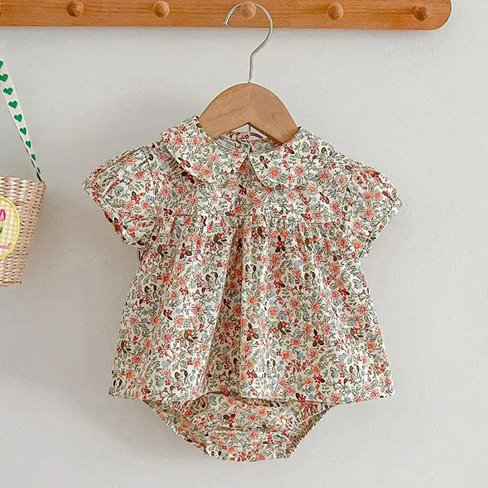 2025 Summer Baby Girl Clothing Set