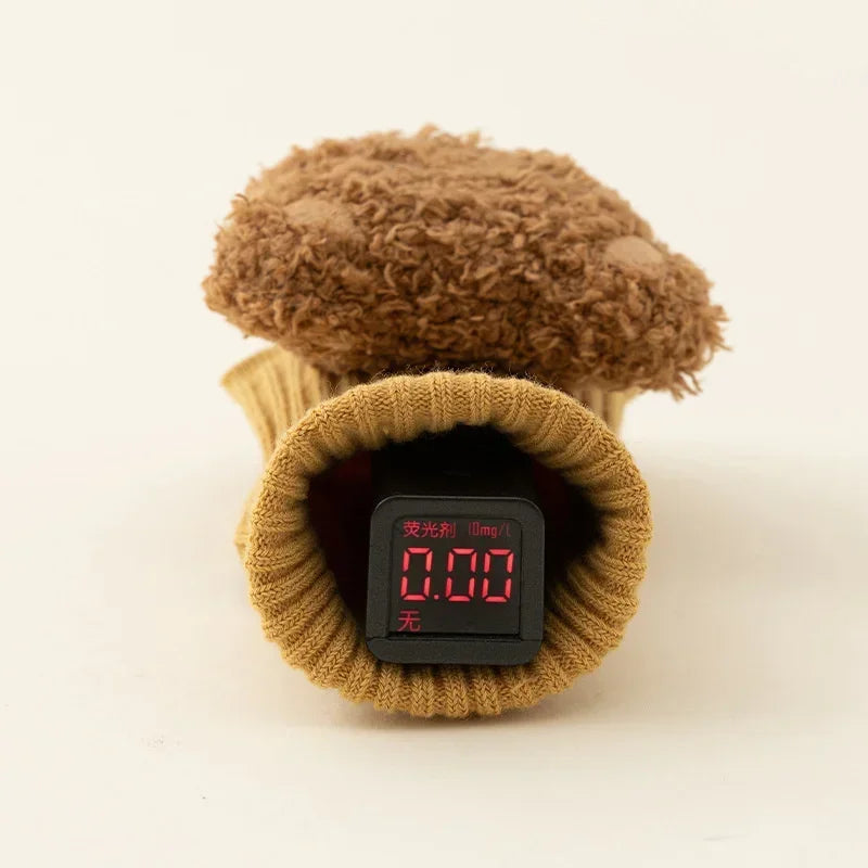 Cute Cartoon Bear Baby Socks 0-1Y