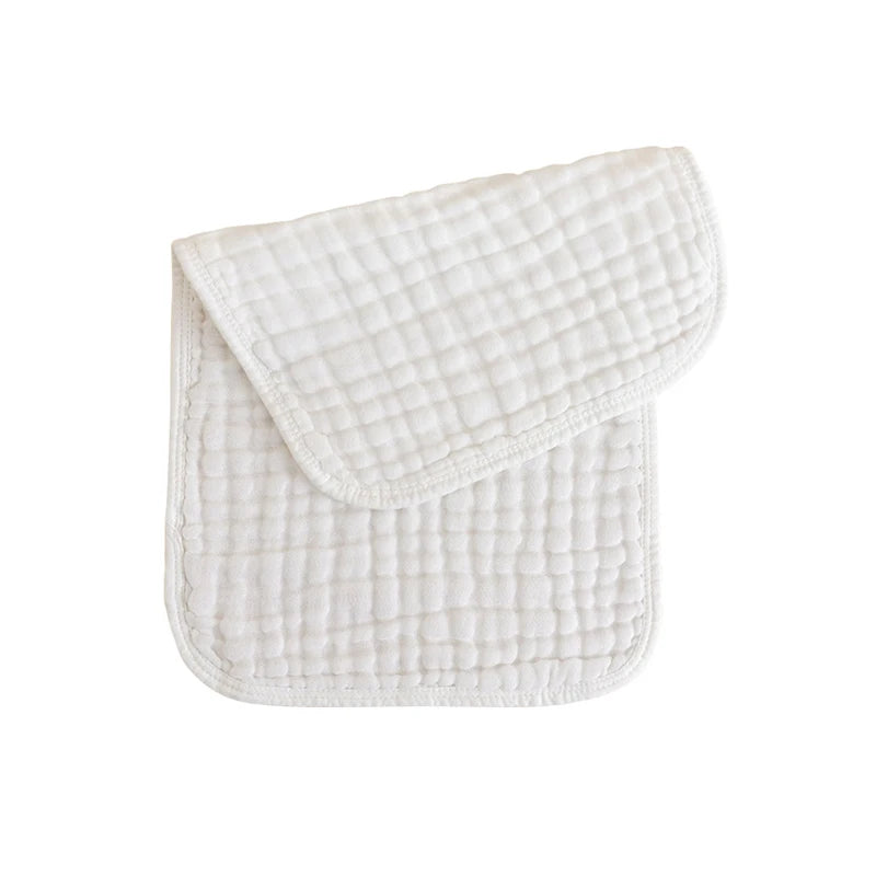 Muslin Newborn Towel Baby Items White 6 Layers Kids Hand Face Towels 100% Cotton Baby Bibs Burp Cloth 1/3Pcs 25*50cm