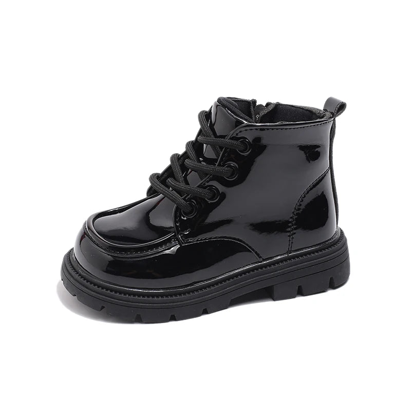 Autumn Winter Children's Boots 2-18 Years Old Padded Warm Boys Girls Cotton Shoes Hundred Anti-slip Kids Short Boots Shoes