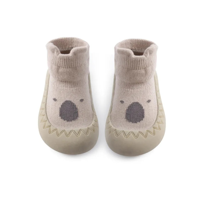 Spring And Summer Baby Shoes Soft Cartoon Baby Floor Socks Non-Slip Toddler Shoes Anti Drop Soft Soled Newborn Shoes