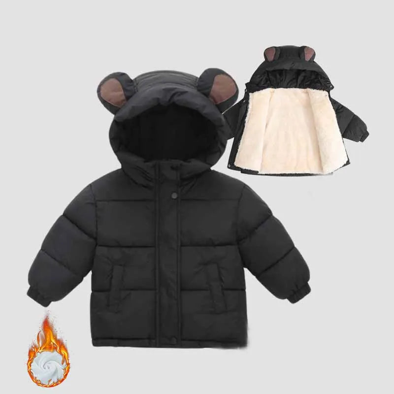 Padded Hooded Kids Jacket
