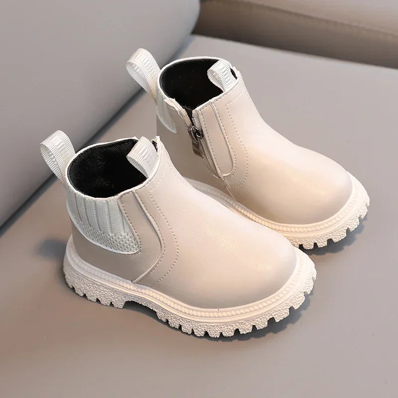 Kids Leather Boots