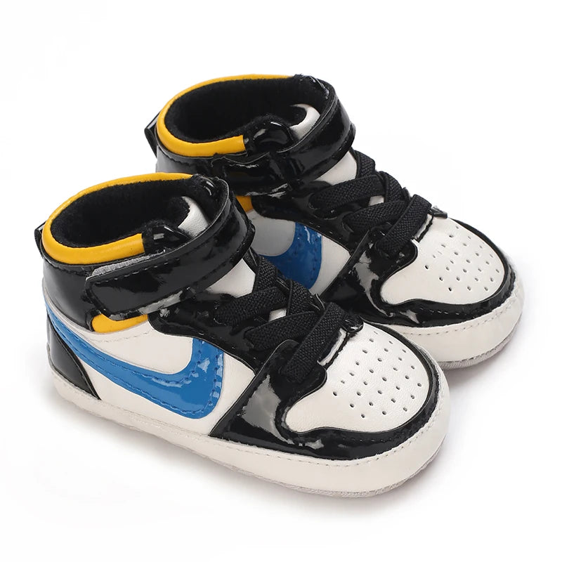 Fashion Sneakers for baby boys girls ,Newborn Non-slip Toddler Birthday Christening baptismal shoes