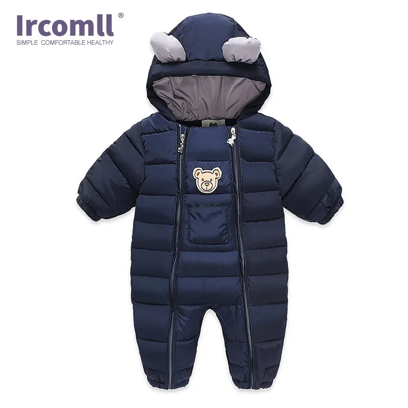 Thick Warm Baby Boy Snowsuit