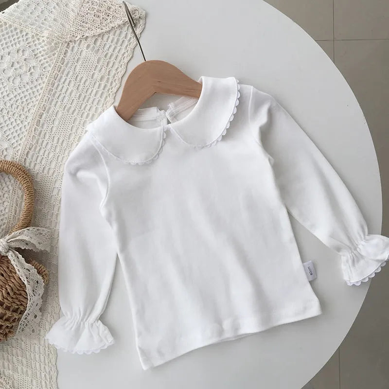 Spring New Baby Girls College Style Suit Fashion Children's Clothes Knitted Vests Skirts Underwear Shirt Kids Clothes Girls
