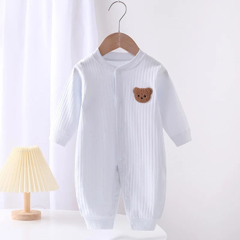 2025 New Infant Baby Girls Boys Knitted Jumpsuit Toddler Baby Girl Boys Long Sleeved Knitting Romper Children Clothes
