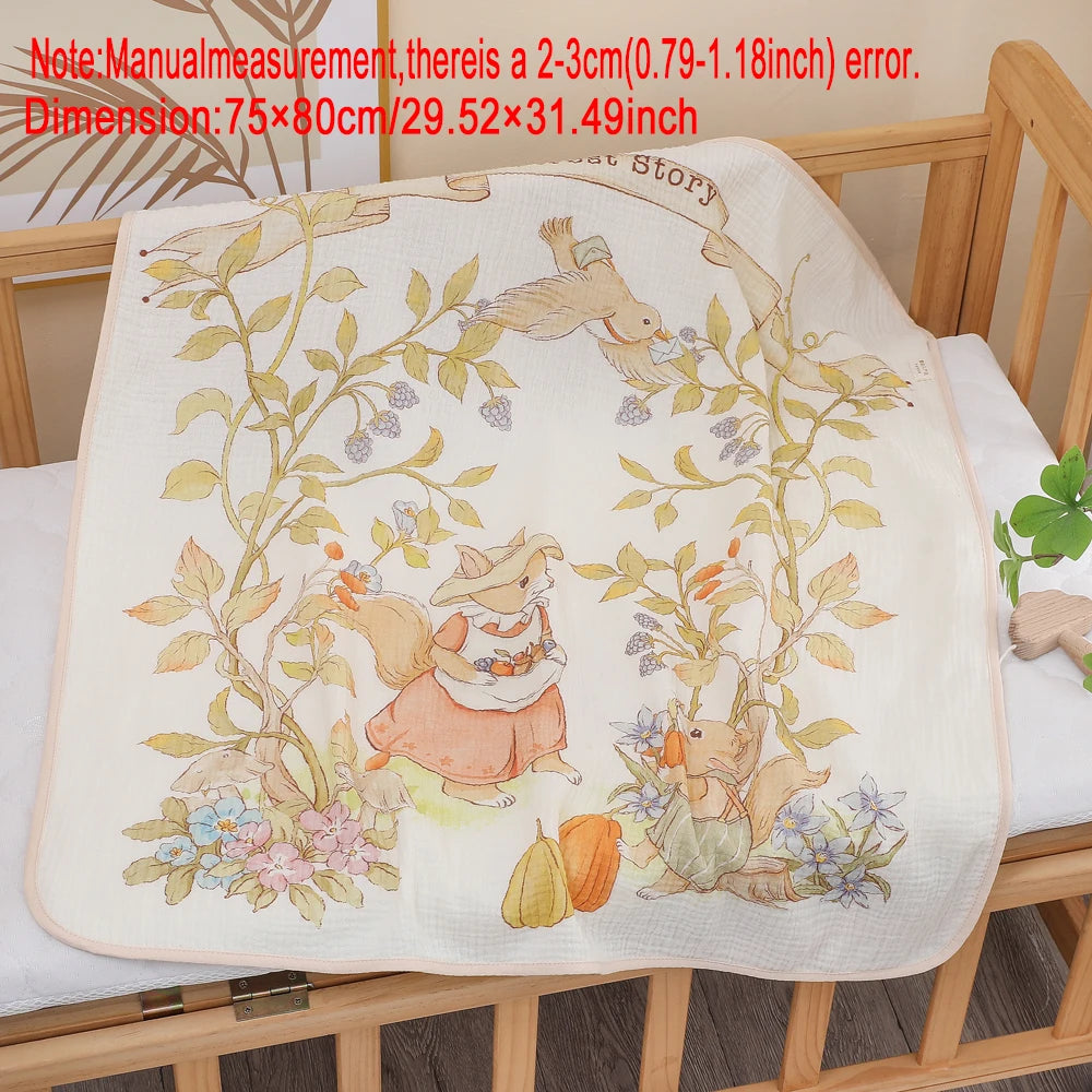 Pure Cotton Newborn Baby Bath Towel