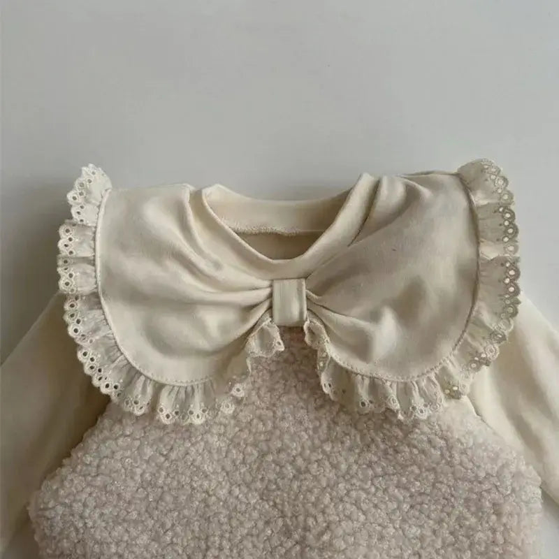 Korean Baby Girl Lace Shirt