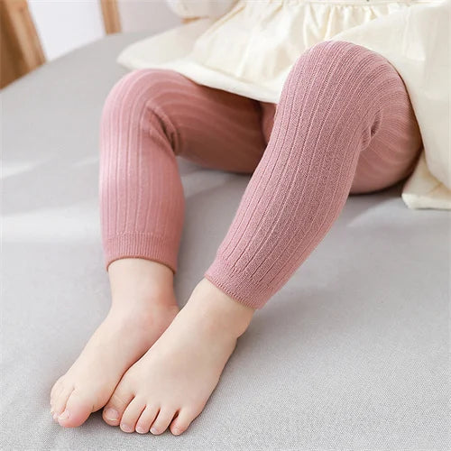 Soft Cotton Knitted Leggings for Kids