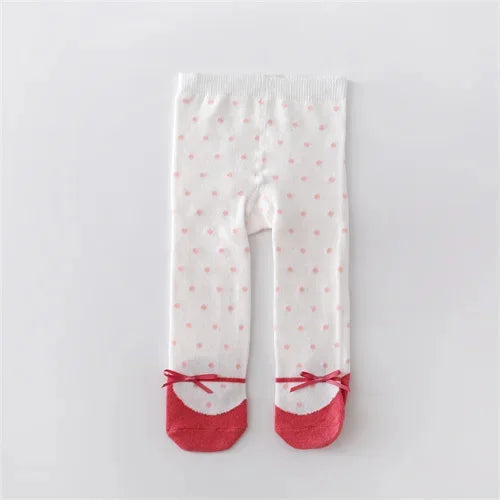 Spring Newborn Baby Girls Tights Knitted Stockings for Girls Cotton  Infant Tights For Girls Casual Toddler Pantyhose 0-12Month