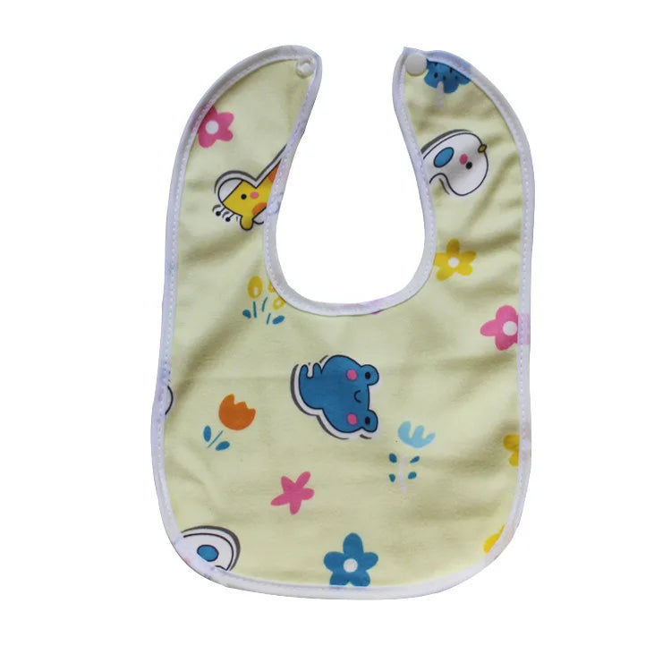 Cartoon Waterproof Baby Bib 1-3Y