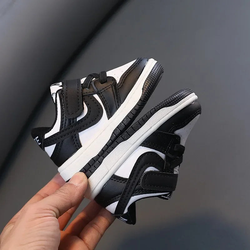 Kids White Casual Sneakers