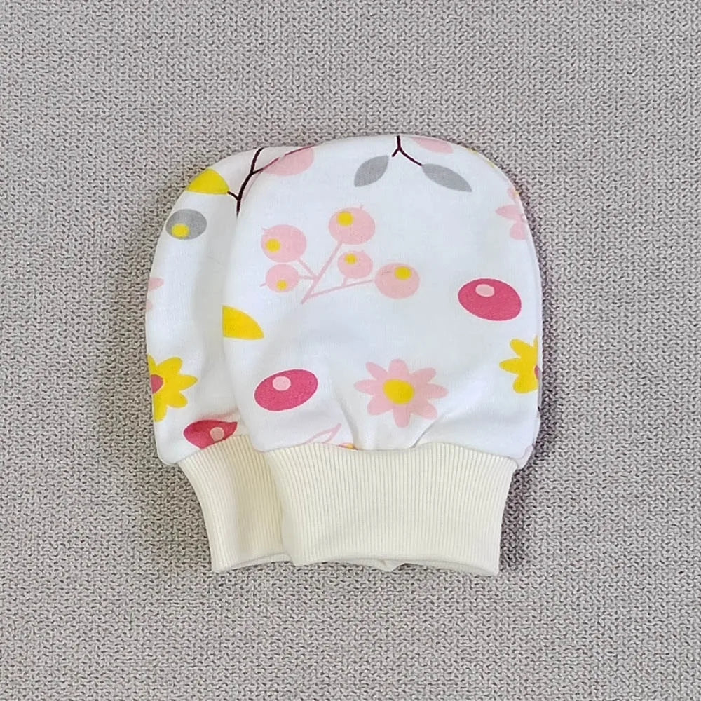 5 Pairs Baby Scratch Mittens Set