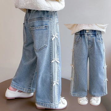 Bow Straight Jeans